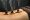 close up photo of burning moxa cone